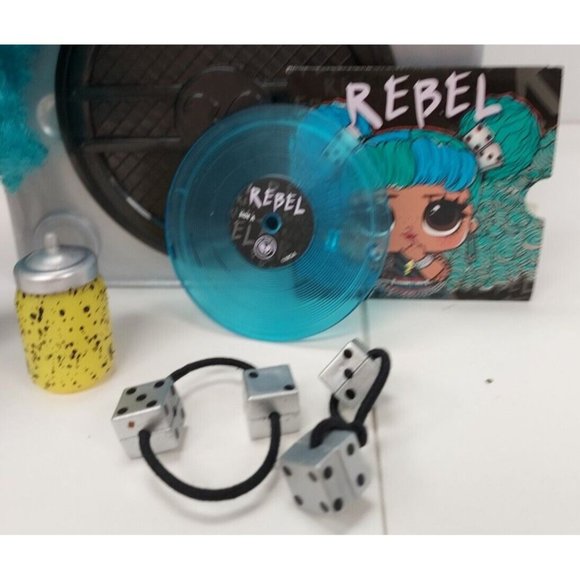 L.O.L. Surprise!- Rebel Remix Hair Flip Set- Rock Club RM-009 - Picture 7 of 10